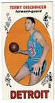 1969 Topps Basketball #33 Terry Dischinger - Detroit Pistons RC